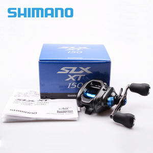 Carrete de Pesca Original SLX XT 150 150HG 151 <span class=keywords><strong>151HG</strong></span> 150XG 151X de Perfil Bajo, Relación de Engranajes DC Brake 4+1BB, Carrete de Baitcasting para Agua Salada Shimano - Product Image 6