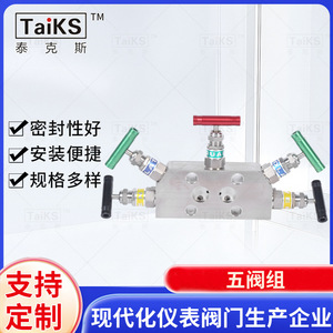 Instrumento de Medición de Presión con Transmisor de Acero Inoxidable de Cinco Válvulas, Tipo Brida Coplanar, con Fijación Roscada Interna - Product Image 2