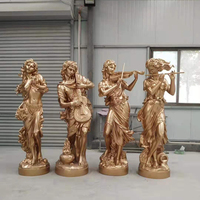 Escultura de resina de tamaño real para mujer, escultura de resina desnuda
