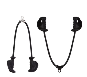 Câble de gymnastique à domicile tirer vers le bas <span class=keywords><strong>musculation</strong></span> accessoires de Fitness boucle d'alpinisme <span class=keywords><strong>corde</strong></span> triceps poignées ergonomiques - Product Image 2