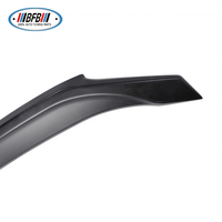 Aileron arrière HighKick Duckbill en ABS noir mat pour Civic 10e génération berline 4 portes