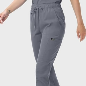 Scrub gigi lengan pendek wanita Set kustom seragam kerja kedokteran gigi scrub Perawatan dibuat isolasi bedah spandeks - Product Image 2