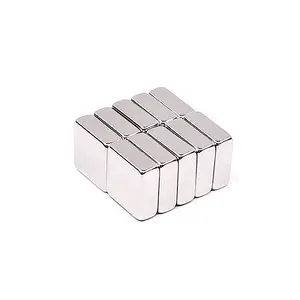 N52 Solid Rectangular Magnet High Temperature Resistant Industrial Permanent Neodymium Magnet for Door