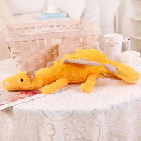 Poupée de dragon volant de ciel de dessin animé de logo personnalisé vert orange jouet en peluche dinosaure gris blanc fille oreiller de couchage cadeau pour enfants