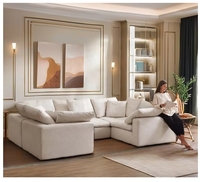 Sofá Modular de Esponja Comprimida Union Win Cloud: Cama Moderna y Económica para Exteriores, Mueble Comprimido para Dormitorio, Puff de Compresión