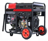 2kW 3kW 5kW 6kW 7kVA Kleiner Benzin-/Dieselmotor Tragbarer Elektrischer Dieselgenerator Preis ab Werk