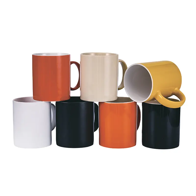 Yeni mağaza promosyon fiyat geleneksel beyaz seyahat micmiccup kupa yapma seramik porselen kil çay fincanları