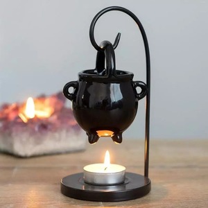 Wicca brujería magia colgante cerámica aromaterapia estufa quemador Aroma difusor fragancia esencial cera se derrite decoración encantadora - Product Image 1