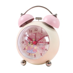 <span class=keywords><strong>Sveglia</strong></span> da Tavolo Meccanica Rotonda <span class=keywords><strong>Rosa</strong></span> Carina, Mini Orologio Ultra-Suono per Studenti delle Scuole Medie - Product Image 5