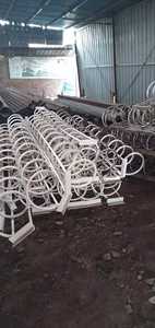 Support pour vélo en acier inoxydable, panier avant pour bicyclette, panier de stationnement - Product Image 6