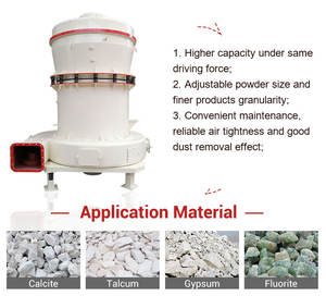 Factory Price 1-3t/h <b>Kaolin</b> YGM75 Raymond Mill Core Component Motor for Stone Powder Grinding Machines - Product Image 5