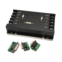 Contrôleur de moteur CC sans balais à double canal 12V 24V 36V 48V 100A, compatible RC RS232 CAN, régulateur BLDC industriel