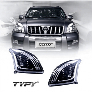 Kit de Reequipamiento de Faros Delanteros TYPY para Toyota Land Cruiser, Nuevo Conjunto de Faros LED con Luces de Circulación Diurna y Señales de Giro - Product Image 1