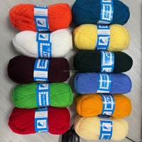 Fil à crocheter personnalisé en polyester, acrylique et fibre de lait pour tricot DIY - Fil chenille HQ pour couture et tricot