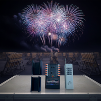 Support pour feux d'artifice compatible avec les allumeurs électriques, options extensibles et personnalisables