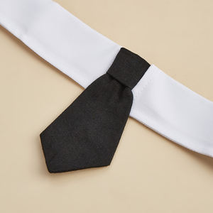 Tanpopo Schattige Hondenhalsband Met Hals En Stropdas Verstelbaar Sterpatroon Accessoire Verkleedfestivals Duurzaam Blauw Doek Kraag - Product Image 3