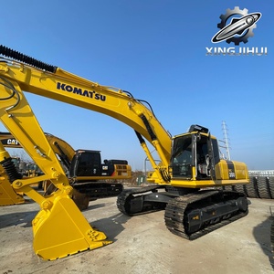 Excavadora usada Komatsu PC350 de 35 toneladas, marca japonesa, con motor Cummins, excavadora de segunda mano, excavadora grande de cadenas, procedente de Japón. - Product Image 2