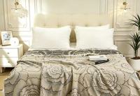 Couverture en gaze jacquard multicouche douce et luxueuse en chanvre avec pompons - Utilisation toute saison à la maison - Hualinyuan