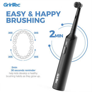 <span class=keywords><strong>Cepillo</strong></span> de <span class=keywords><strong>dientes</strong></span> eléctrico para niños barato alimentado por batería, resistente al agua, 360, cabezal redondo giratorio, <span class=keywords><strong>cepillo</strong></span> de <span class=keywords><strong>dientes</strong></span> oscilante - Product Image 3