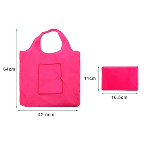 Sac fourre-tout réutilisable pour courses, personnalisable avec logo, pliable, en polyester et nylon avec fermeture éclair - Promotion exceptionnelle - Product Image 4