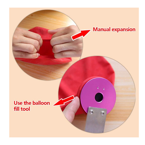 Bóng Expander, mặt đất nổ bóng trong bóng làm đạo cụ Expander trang trí đám cưới tiêm điền công cụ - Product Image 3