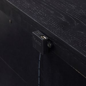 3 <b>Drawer</b> Nightstand With Usb Charging Ports Modern Bedroom <b>Storage</b> Cabinet - Product Image 2