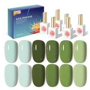 AILANUO Produit populaire Ensemble de vernis à ongles en gel coloré de 15ml avec logo personnalisé Soak Off Boîte de vernis en gel longue durée Fournitures de salon OEM/ODM - Product Image 1