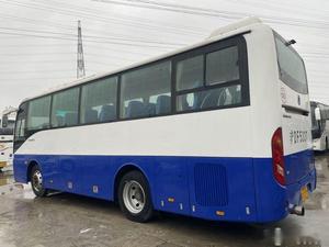 รถบัสซันลองมือสอง รุ่น SLK6850 37 ที่นั่ง เครื่องยนต์ดีเซลยูชัย 162 กิโลวัตต์ ยูโร 3 รถโค้ชมือสอง ยาว 8 เมตร ผลิตในจีน รถบัสคุณภาพดี - Product Image 6