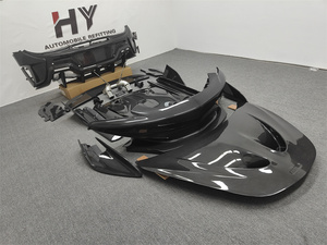 ชุดแต่งคาร์บอนไฟเบอร์ทั้งหมดสำหรับ McLaren 540C 570S อัพเกรดเป็นสไตล์ 600LT ประกอบด้วย<span class=keywords><strong>กันชน</strong></span><span class=keywords><strong>หน้า</strong></span>และหลัง สเกิร์ตข้าง ฝาครอบท่อไอเสีย - Product Image 3