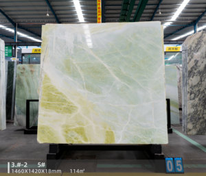 Tiffany geen đá cẩm thạch sang trọng đá biển màu xanh lá cây gạch đá cẩm thạch cho Countertop và sàn kỹ thuật dự án ưa chuộng bởi những người giàu có - Product Image 5