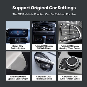 Écran tactile Rhythm 12,6 pouces pour mise à niveau de la Mercedes Classe E 2015-2019, système Linux NTG 5.0, installation plug-and-play avec maintien des fonctions OEM. - Product Image 5