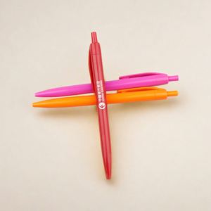 Multi Color Clip Click Plastic <b>Ballpoint</b> <b>Pen</b> Advertising <b>Pen</b> Custom Logo for Office School Supermarket Trade Show - Product Image 6