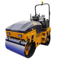 Machinerie de construction routière Nouvelle marque chinoise XMR403 Compacteur de sol vibrant de 4 tonnes Rouleau compresseur routier à vendre