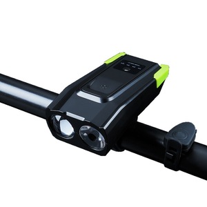 Usb Rechargeable Front <b>Light</b> Led Cycling Bike Headlight With <b>Flash</b> Mode IpX4 Waterproof Plastic Body - Product Image 2