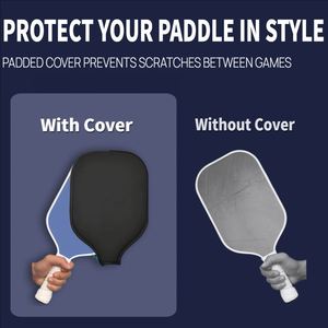 Housse de raquette de pickleball en néoprène de qualité supérieure, durable, légère, écologique, portable, imperméable et résistante aux rayures - Product Image 4