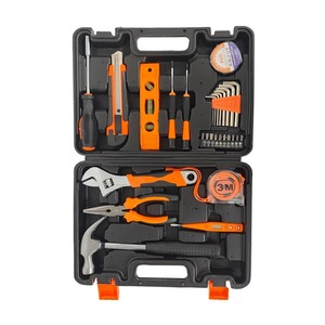 Kit de Herramientas Manuales para el Hogar con Caja de Almacenamiento de Plástico, Kit de Herramientas Multiusos para el Hogar que Incluye Herramientas Esenciales - Product Image 2