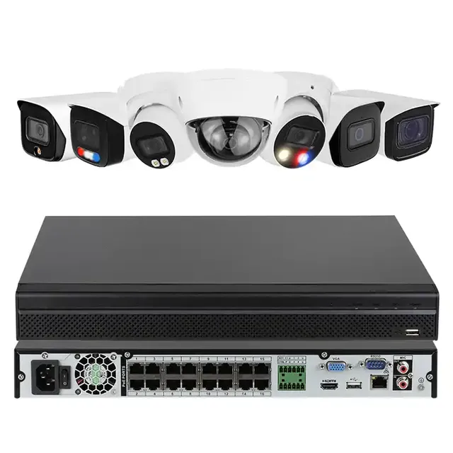 Stock 4mp IP Dome Camera IPC-HDBW2441E-S 4ch 8ch 16ch POE NVR 4K Motion Detection Security Surveillance Ip Poe Network Camera