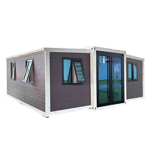 Maison préfabriquée extensible en conteneur avec chambres doubles pliantes à construction rapide avec 2 \ 3 chambres et salle de bain - Product Image 5