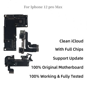 Ban đầu mở khóa iPhone 12 Mini Pro Max điện thoại di động bo mạch chủ với 256G Bộ nhớ bao gồm logic Hội Đồng Quản Trị và khuôn mặt ID - Product Image 3