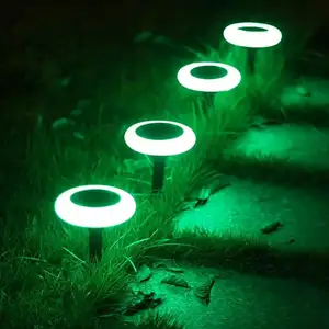 ألعاب نارية LED مقاومة للماء في الهواء الطلق من الأسلاك النحاسية ضوء حديقة شمسي نجمي لتزيين المناظر الطبيعية لعيد الميلاد
