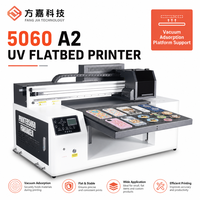 Imprimante UV à plat Pro 5060 A2 à double tête, machine numérique à jet d'encre pour l'impression de carreaux de céramique, d'acrylique, de verre et d'autocollants