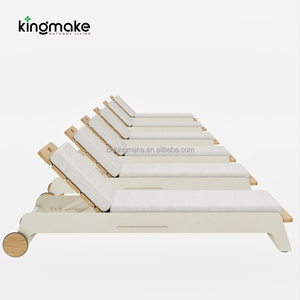 Chaise longue de piscine réglable de haute qualité avec lit de soleil de luxe pour piscine, chaise longue moderne imperméable pour hôtel et plage - Product Image 2