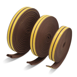 Bande d'étanchéité Bande d'étanchéité en <span class=keywords><strong>mousse</strong></span> EPDM bande d'étanchéité personnalisée extrudée <span class=keywords><strong>joint</strong></span> de porte en <span class=keywords><strong>bois</strong></span> - Product Image 1