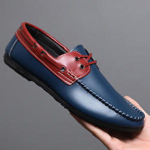 Mocassins de marche pour hommes en PU de haute qualité, légers et confortables, style bateau, décontractés et professionnels, Printemps Été Automne - Product Image 2
