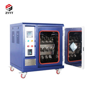 Laboratuvar kızılötesi örnek iplik 8 12 24 beher Lab HTHP tekstil örme kumaş test boyama makinesi - Product Image 1