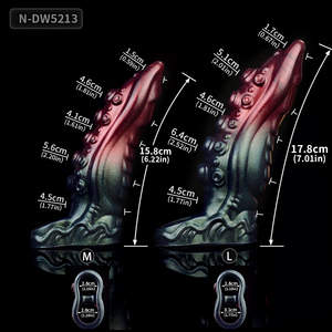 NNSX Funda para Pene Grande con Forma de Caballo, Funda Hueca para Alargamiento de Pene, Funda de Silicona Reutilizable, Anillo para Pene con Nudo, Extensor de Pene, Juguetes Sexuales para Hombres - Product Image 2