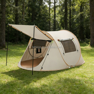 Grande Tente Familiale 2-3 Personnes, Facile à Monter, Instantanée, Simple Couche, Automatique, Grande Tente de Plage Luxe Pare-Soleil, Tente <span class=keywords><strong>Pop</strong></span>-Up - Product Image 1