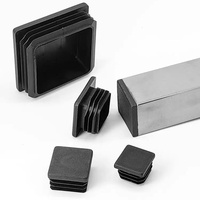 Pièces en plastique personnalisées de haute qualité Conception de service de moulage par injection Bouchons d'extrémité de tuyau 20mm 25mm 30mm 50mm avec capuchon en plastique