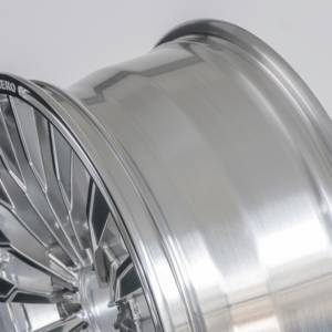 Rueda Monobloque Forjada de Alta Calidad con Acabado Pulido, Multirradio 22*12 para BMW X5 X6 M3 M4 <span class=keywords><strong>M5</strong></span> para <span class=keywords><strong>Audi</strong></span> RS3 RS4, Reemplazo de Ruedas Cromadas - Product Image 4