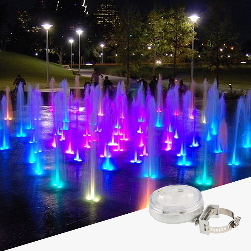 IP68 LED Swimming Pool Light Aluminum Tube-hugging Fountain Lamp DC12V RGB Surface Illuminated Landscaping 2-Year